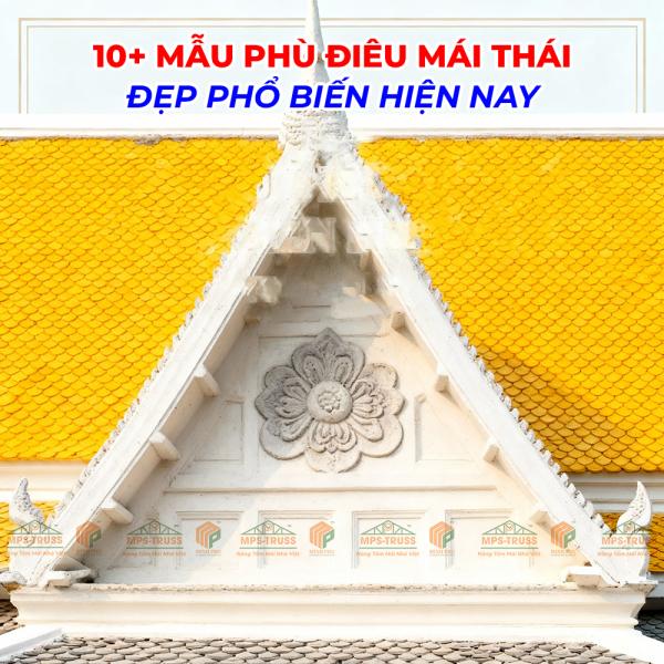 10+ Mẫu Phù Điêu Mái Thái Đẹp Phổ Biến Hiện Nay