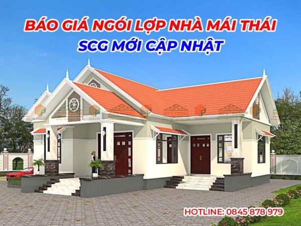 Báo Giá Ngói Lợp Nhà Mái Thái SCG Mới Cập Nhật