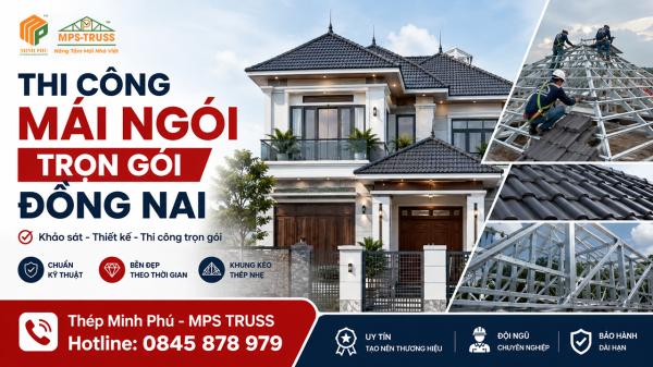 Thi Công Mái Ngói Đồng Nai
