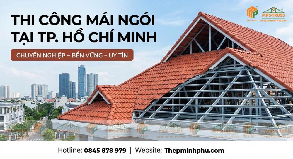 Thi Công Mái Ngói Tại TP. Hồ Chí Minh