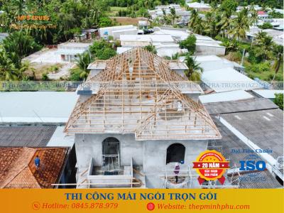 Thi Công Mái Ngói Trọn Gói Cho Công Trình Mái Nhật Tại Bến Lức Long An