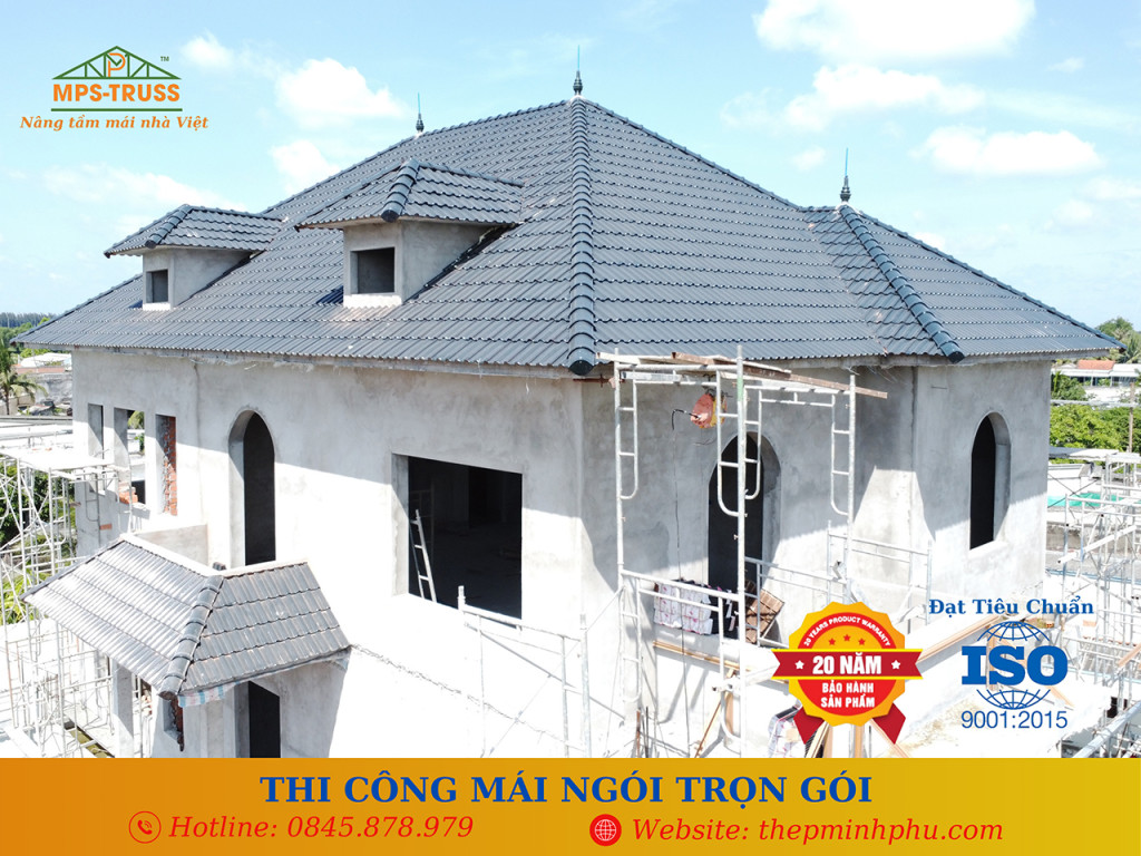Hoàn thiện thi công Mái nhật Phan Thiết 1