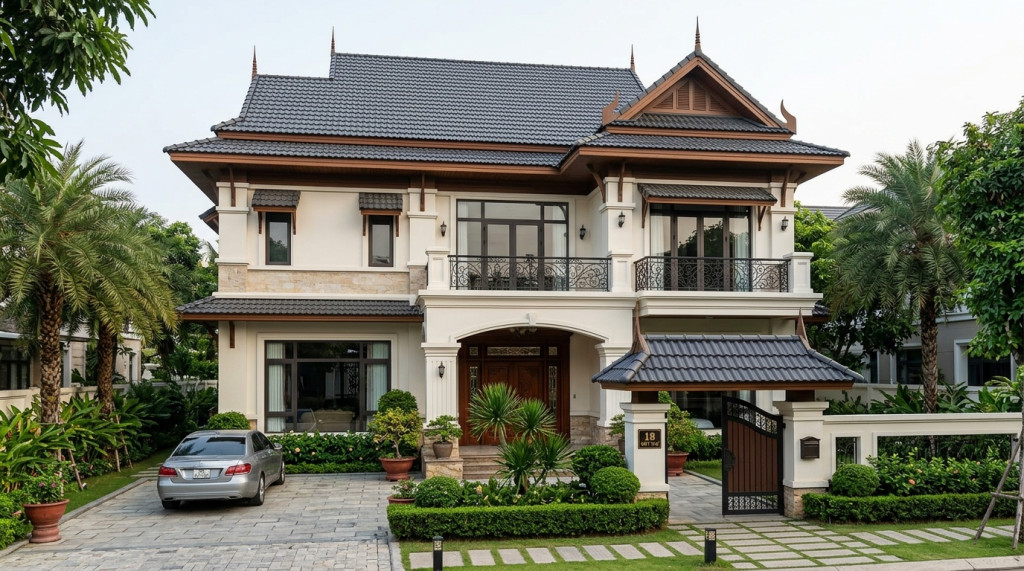 Mái thái biệt thử giả ngói
