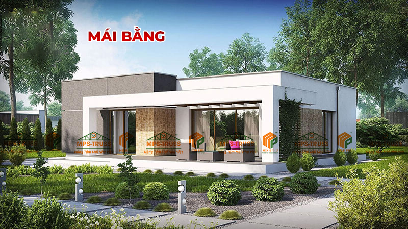 Hình ảnh mái bằng