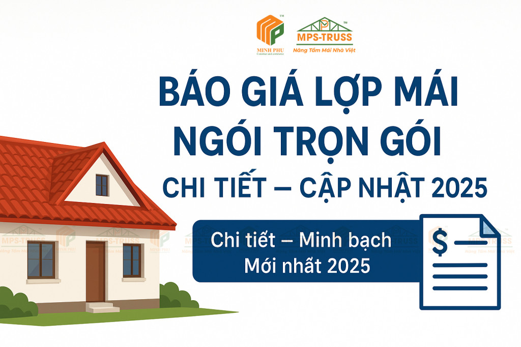 Báo giá lợp mái ngói trọn gói