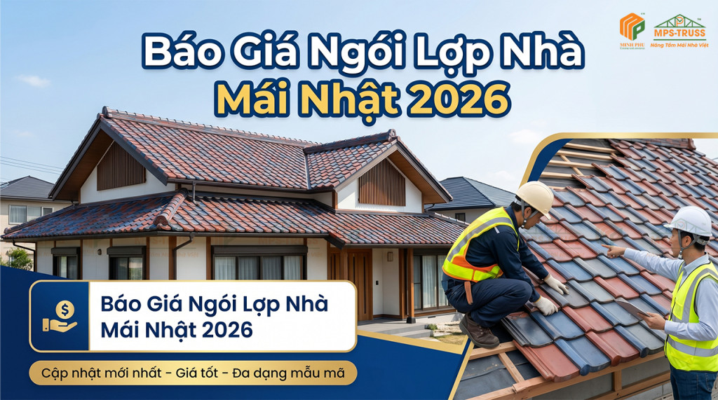 Báo giá ngói lợp nhà mía nhật