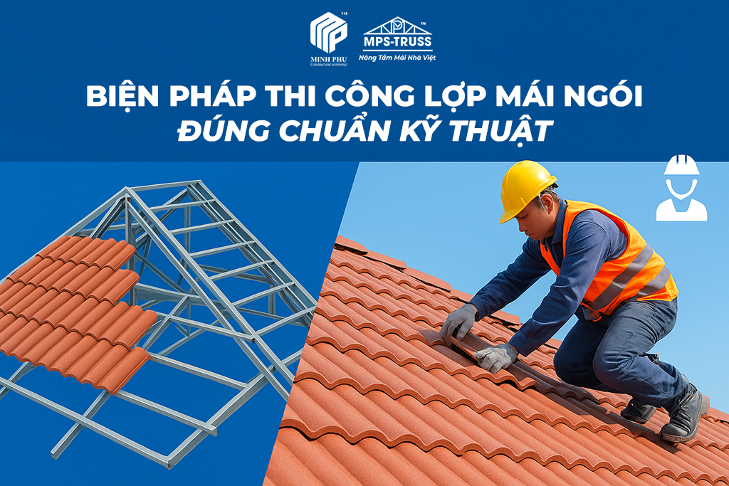 Biện pháp thi công lợp mái ngói