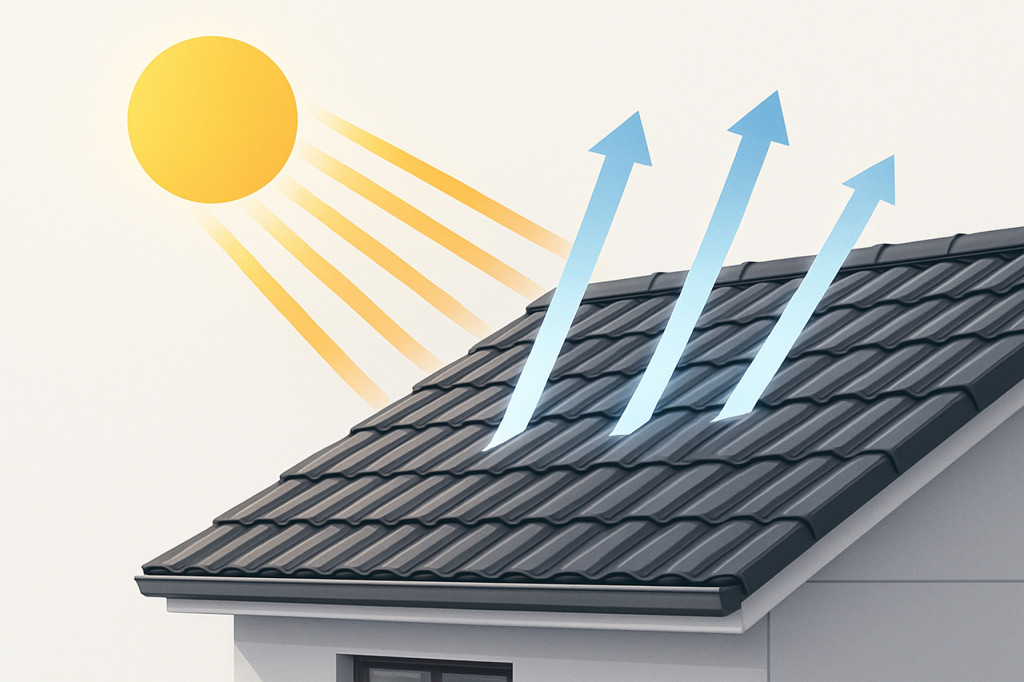 Cách nhiệt chống nóng mái ngói