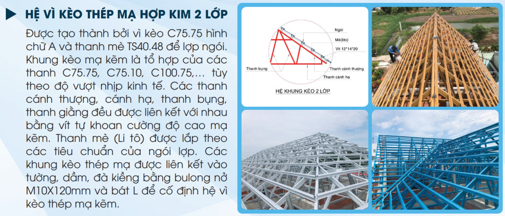 Hệ khung kèo 2 lớp MPS-TRUSS