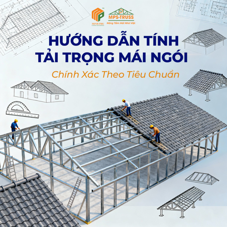Hướng dẫn tính tải trọng mái ngói