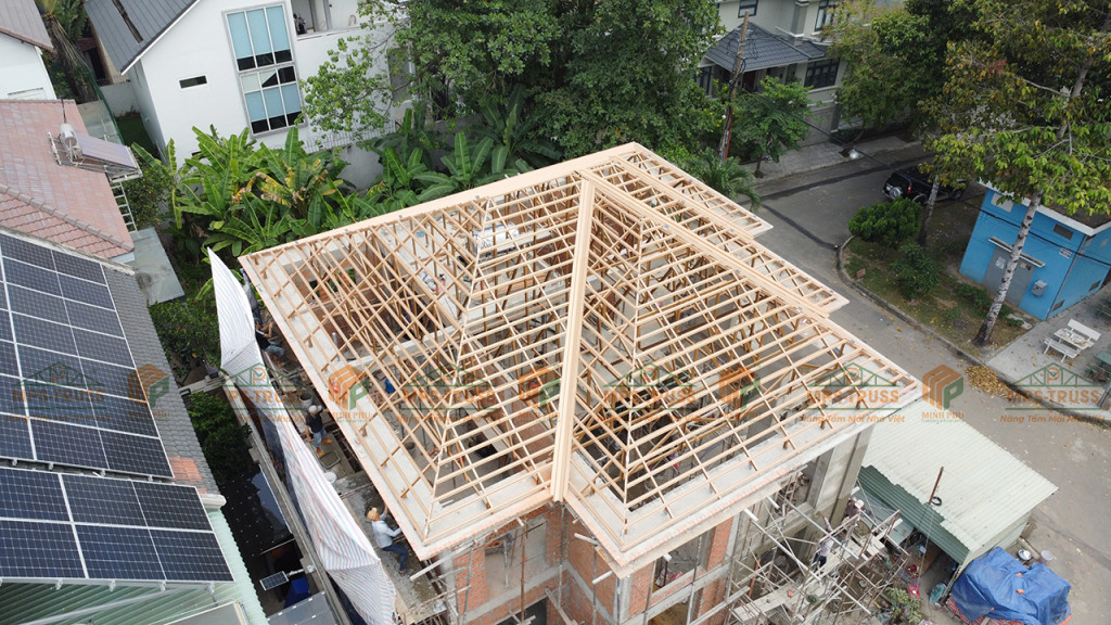 Kết cấu mái nhật