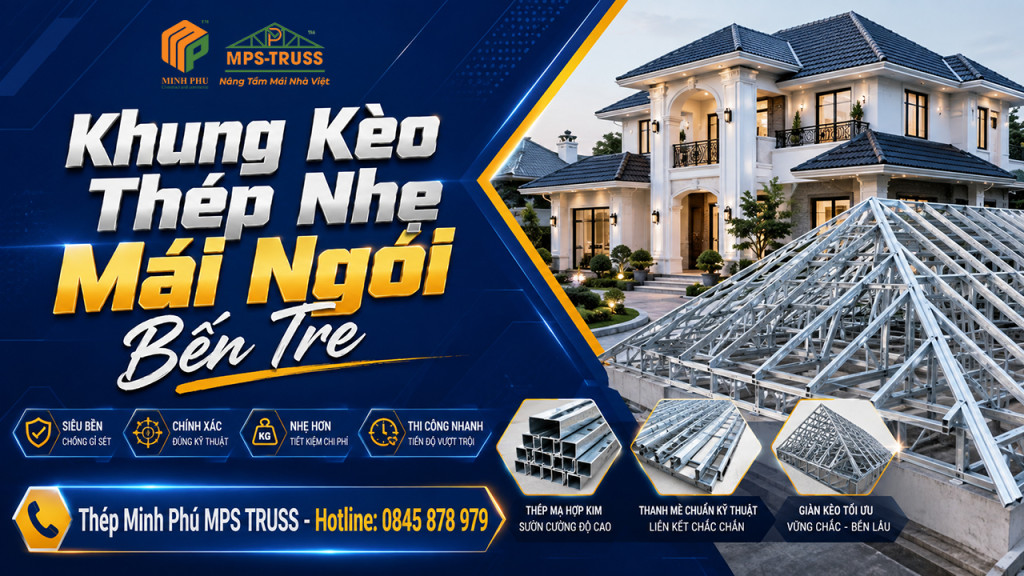 Khugn kèo mái ngói bến tre