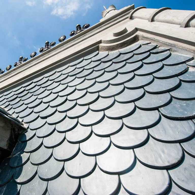 Mái ngói vảy cá biệt thự 4