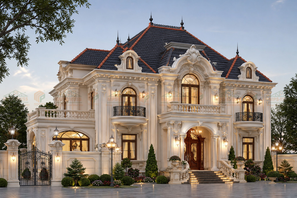 mái nhật phong cách pháp