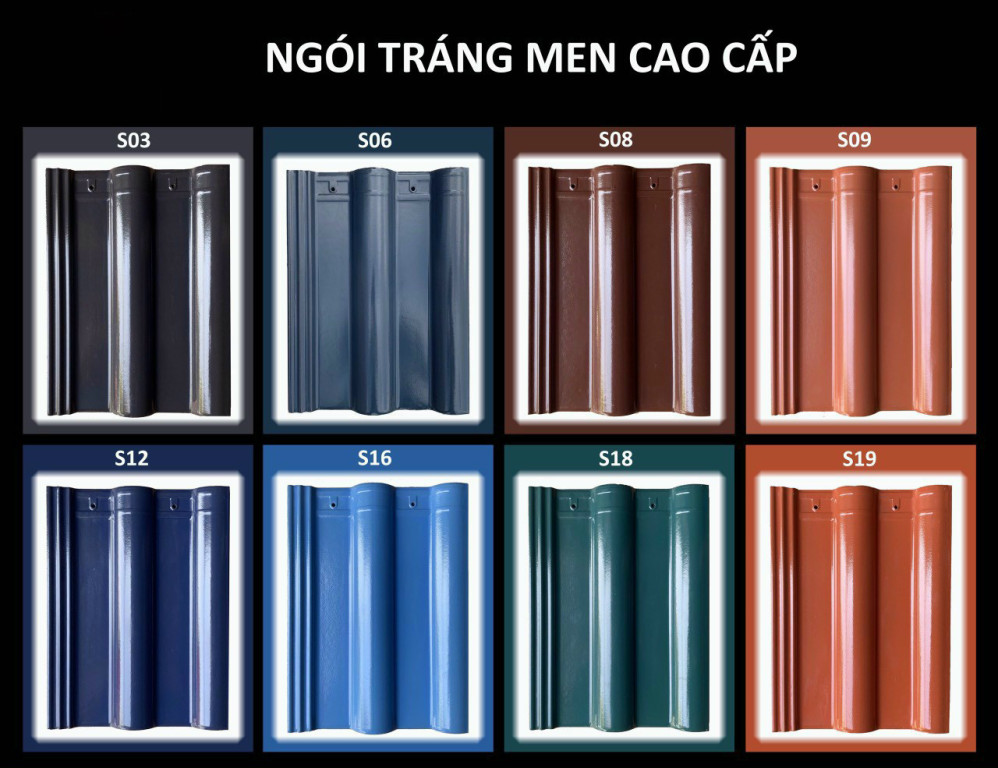 Ngối gốm tráng men