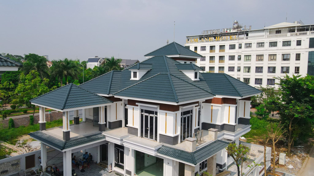 Ngói phẳng biệt thự 3