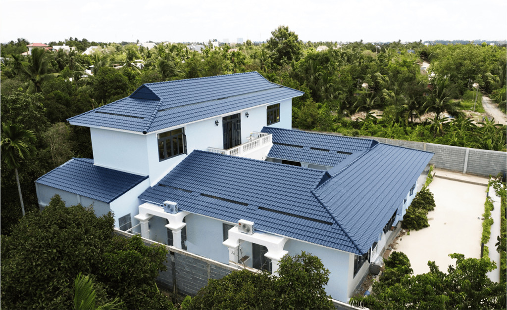 Ngói sóng biệt thự 2