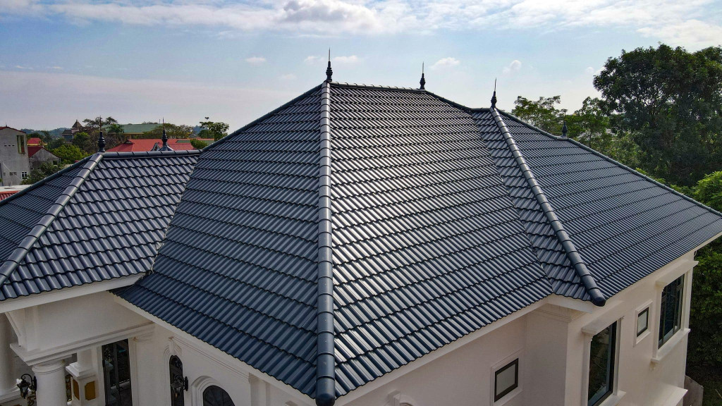 Ngói sóng biệt thự 3