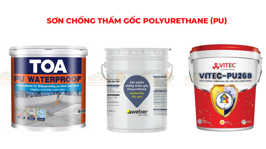 Sơn chống thấm gốc Polyurethane (PU)