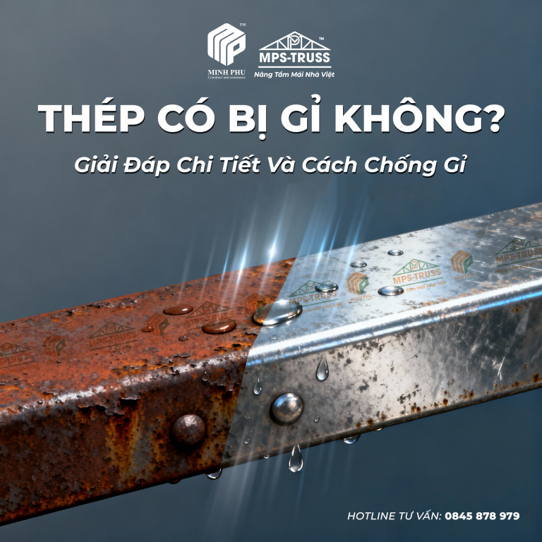 Thép có bị gỉ không