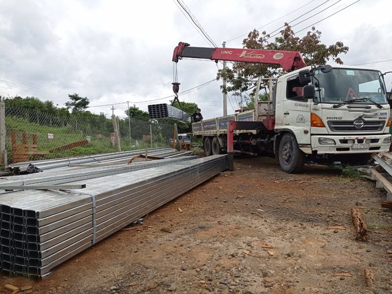 Vận chuyển xà gồ c