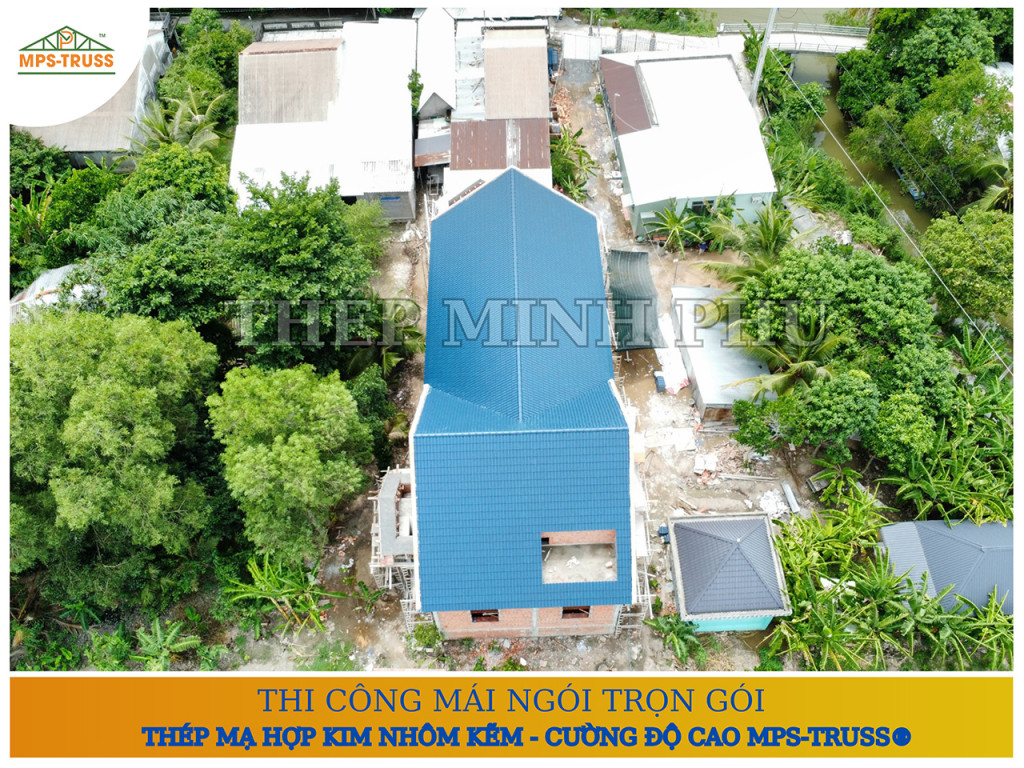 công trình mái thái tại Tuy Phong Bình Thuận