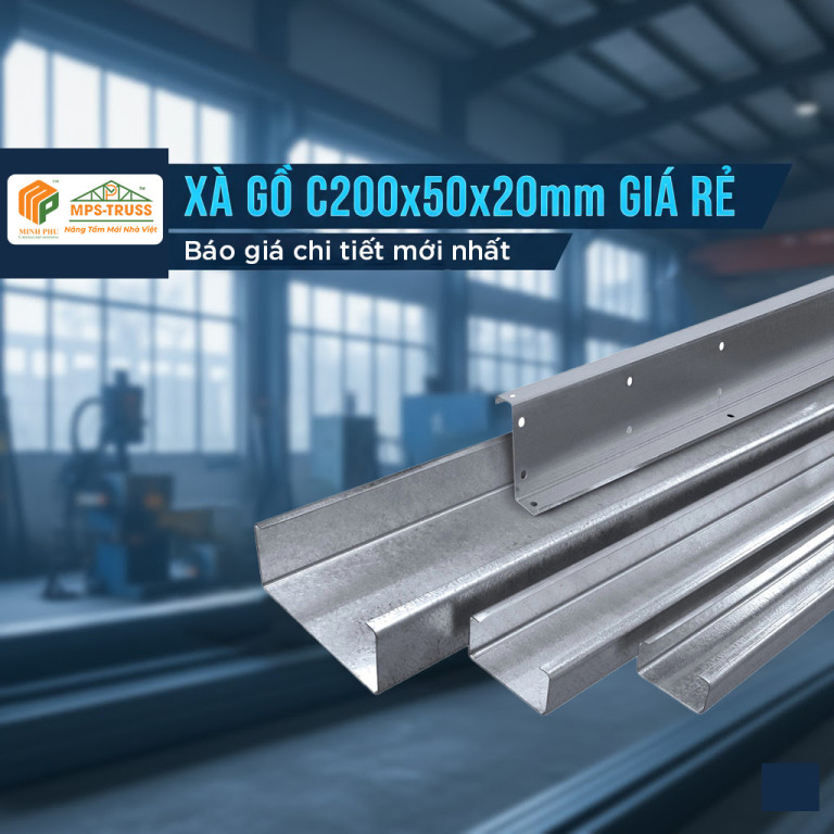 Xà Gồ C200x50x20