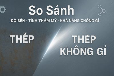 So Sánh Thép Và Thép Không Gỉ Toàn Diện