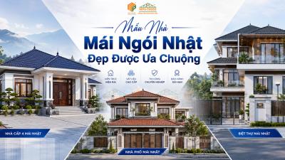 Top 5 Mẫu Nhà Mái Ngói Nhật Đẹp Được Ưa Chuộng Nhất Hiện Nay